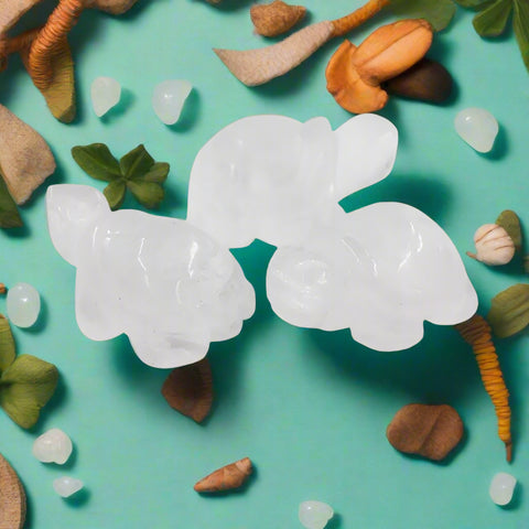 Knick Knack- Clear Quartz Turtle