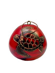 Ornament- Hand Carved Red Gourd