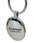 Key Chain-Round Foil Turtle