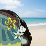 Chala- Sea Turtle Shaped Crossbody Purse