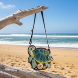 Chala- Sea Turtle Shaped Crossbody Purse