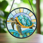 Sun Catcher- Seaside Turtle