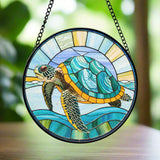 Sun Catcher- Seaside Turtle