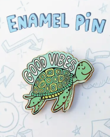 "Good Vibes" Pin