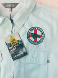 Shirt- Ladies Seafoam UPF Button Up
