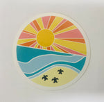 Sticker- Sunset Hatchlings Lg