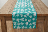 Table Runner- Coastal Beachy Turtles