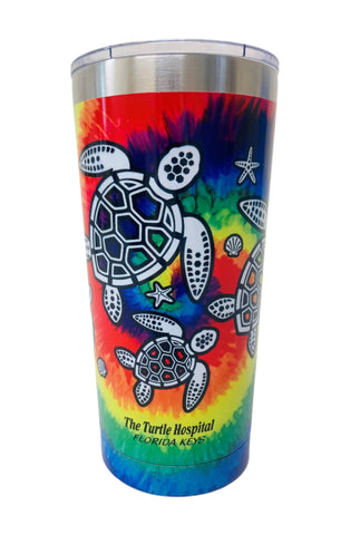 Tumbler-Tie Dye Turtle 20oz