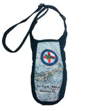 Bag- Water Bottle Holder with Map Print