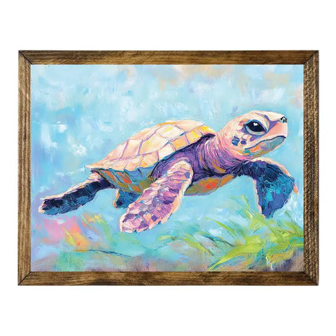 Wall Art- Baby Turtle RF