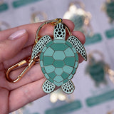 Key Chain- Be Bright Turtle