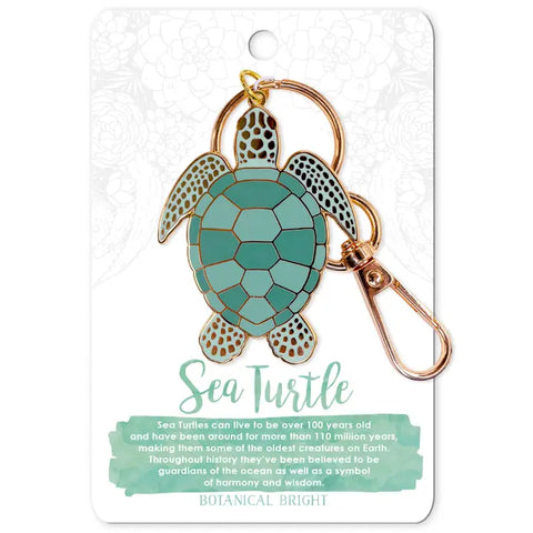 Key Chain- Be Bright Turtle