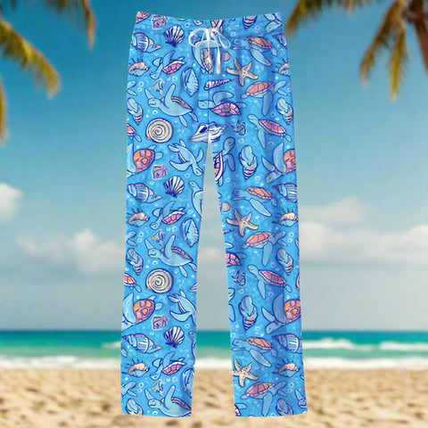 Pants- Shell Yeah Turtle L/XL