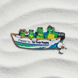 Magnet- Boat Trip Turtle Fam