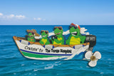 Magnet- Boat Trip Turtle Fam
