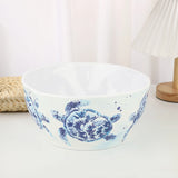 Bowl- 10" Italian Blue Turtle