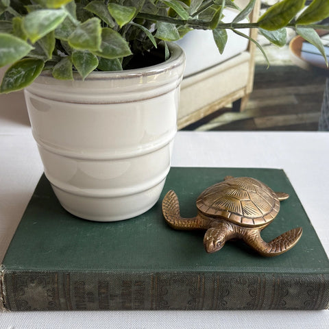 Paperweight- Brass Sea Turtle