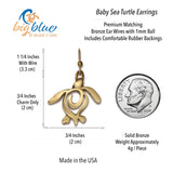 Earrings- Bronze Traveler