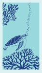 Sand Cloud - Bubbles Turtle Towel