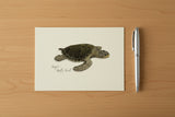 Card Set- 8 cards Sea Turtle Asoortment
