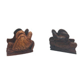 Cardholder- Wood Sea Turtle