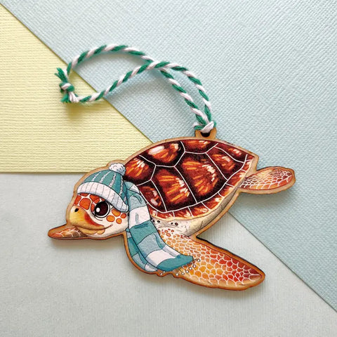 Ornament- Cozy Loggerhead