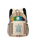 Backpack- Hemp Rainbow Turtle