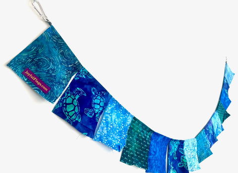 Flag Strand - Sea Turtle Pattern