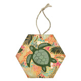 Ornament- BoHo Tropical Turtle