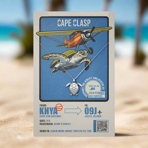 Necklace- Turtles Fly Too