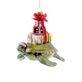 Ornament- Glass Gift Turtle