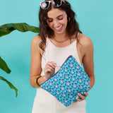 Pouch- Lrg. Zippered Turtle Go Bag