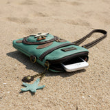 Chala Sea Turtle - Convertible Cell Phone Crossbody