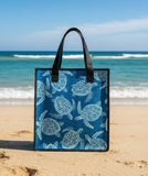 Insulated Bag - Aqua Flow Blue Medium