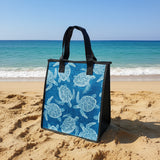 Insulated Bag - Aqua Flow Blue Medium