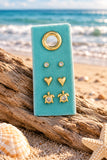 Earrings- Shell-ebrate Trio