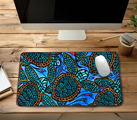Desk Mat- Baby Turtles