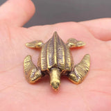 Figurine- Brass Mini Leatherback