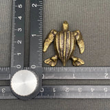 Figurine- Brass Mini Leatherback