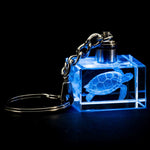 Key Chain- Light Up Cube