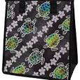 Insulated Bag- Medium Plumeria Turtles