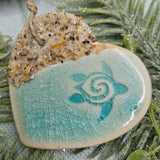 Ornament- Mini Ocean Heart