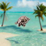 Miniature- Pewter Turtle