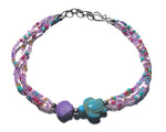Anklet- Multistrand Turtle