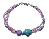 Anklet- Multistrand Turtle