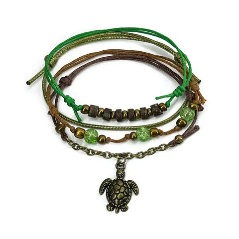 Bracelet- GREEN 4 Pack