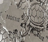 Coin- Pewter Patience Turtle