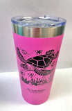 Tumbler- Hot Pink Stainless 20oz