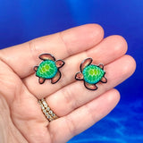 Earrings- Sea Pixie Turtle Studds