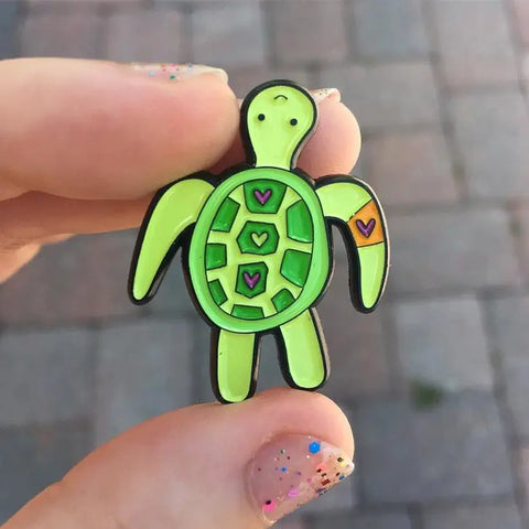 Pin-Rescue Turtle Enamel